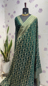 Kaddi georgett saree