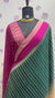 Wrinkle Chinon Crape contrast
