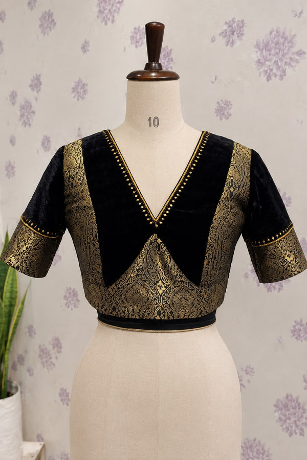 Black Fusion Blouse