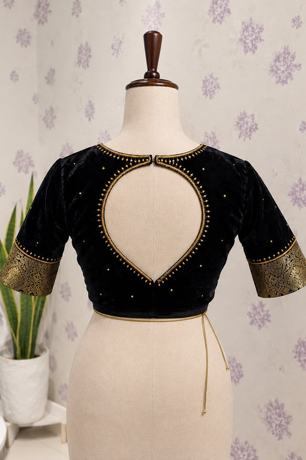 Black Fusion Blouse